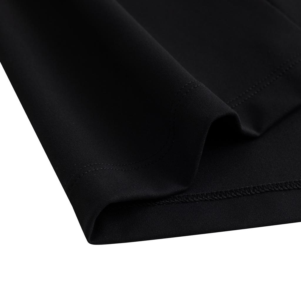 Anta Champion Glory Mens Long Sleeve Knitted Shirt Regular Fit 2025 Autumn Long T-Shirt Men Tops Basic-Black 152530415-1