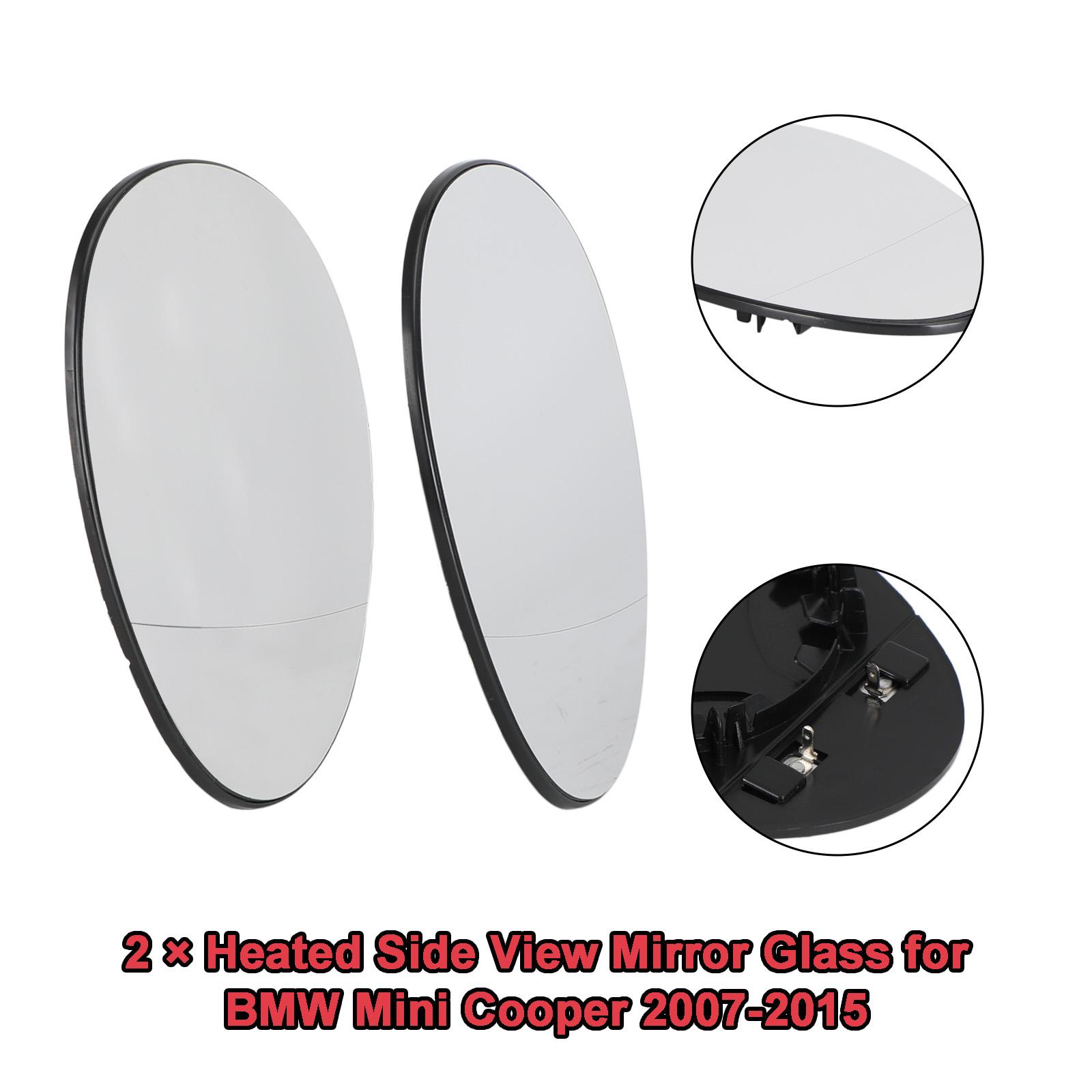 

2 × Зеркальный элемент бокового зеркала с подогревом для BMW Mini Cooper 2007-2015