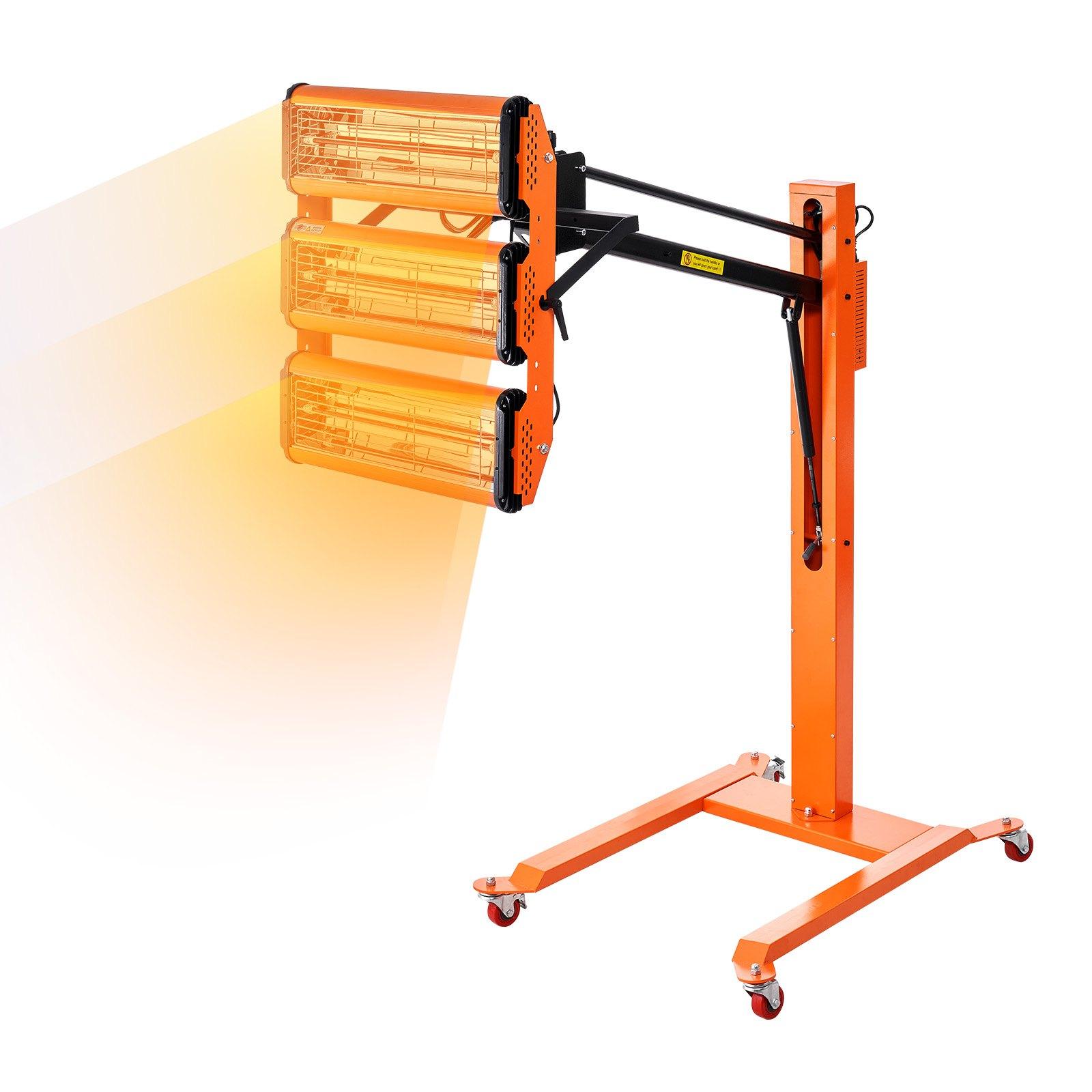 VEVOR Infrared Curing Lamp, 3300W 1-60