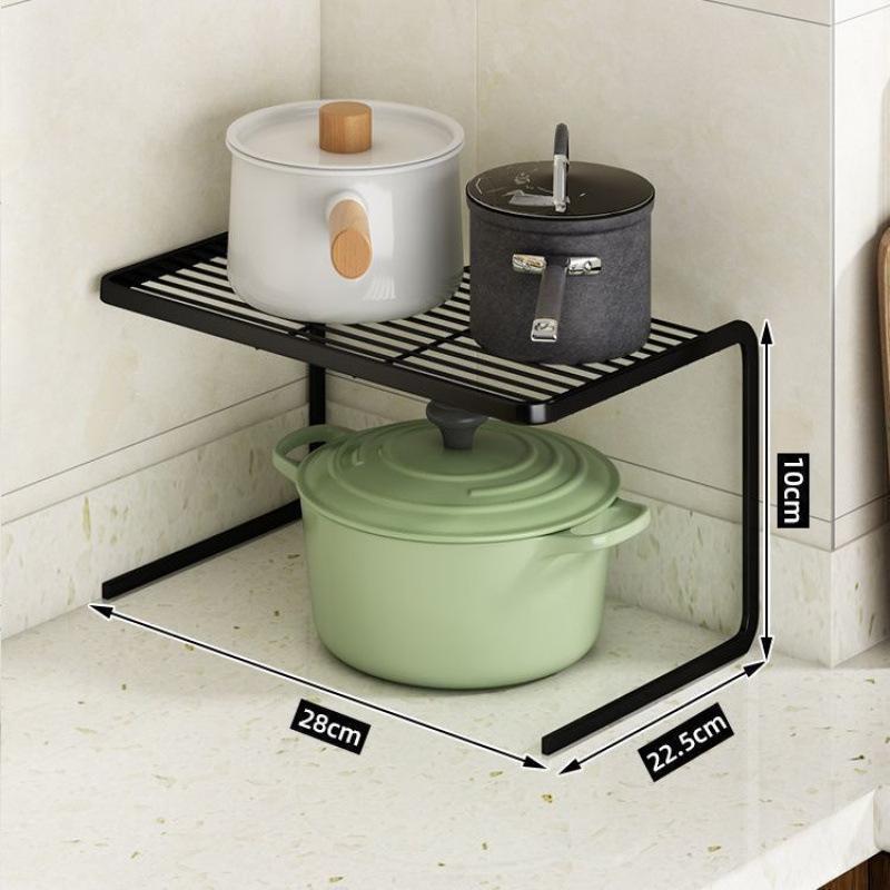 Multi-Layer Kitchen Countertop Storage Rack and Organizer