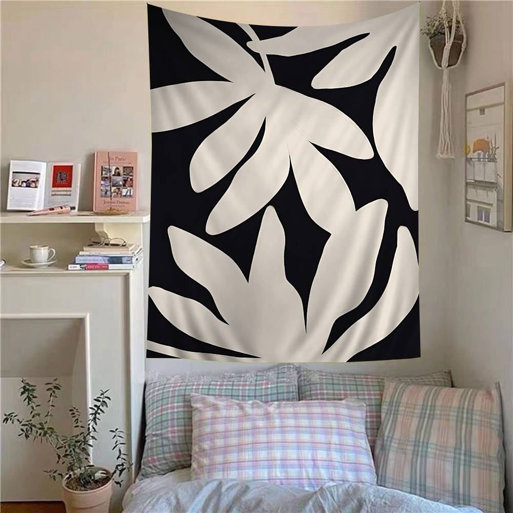 Abstract minimalist female body lines anime tapestry wall decoration home decor girls bedroom decoration