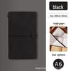 A6 Retro Travel Journal with Strap & Check-in Stamp - Customizable Logo Notebook