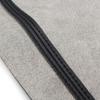 2*Black Front Door Armrest Panel Leather Cover For VW Golf 4 MK4 Jetta 2-door