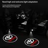 2026 Hot For Toyota Hub Caps 2Pcs LED Car Door Projector Logo Welcome Light Accessories For Toyota 86 Mirai Supra Prado Alphard