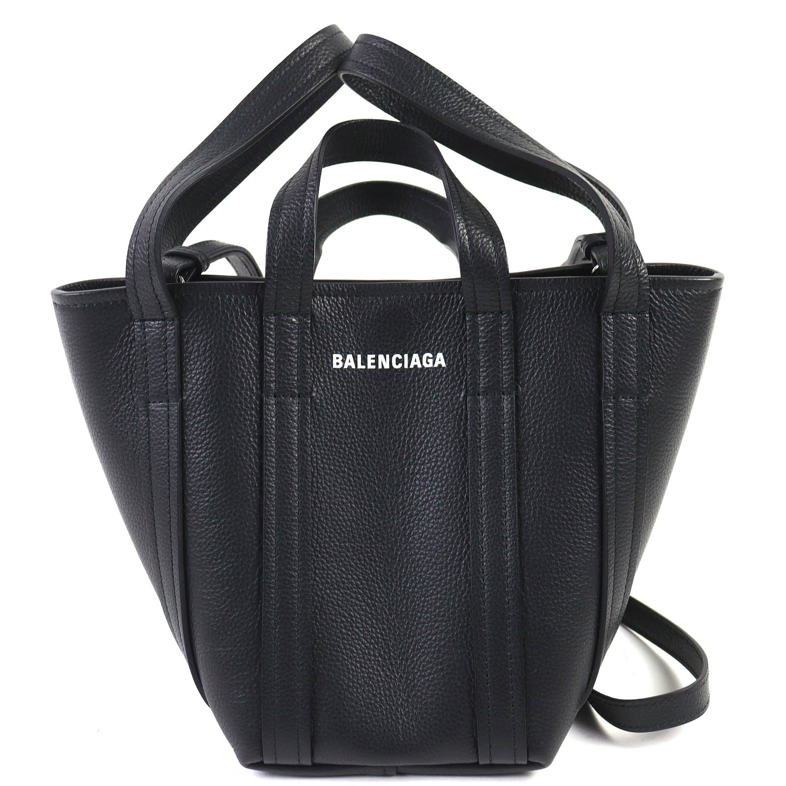 

Excellent BALENCIAGA Shoulder Bag Everyday Tote XS Logo 2WAY handbag 672793 Used