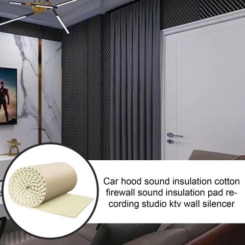 Sound-absorbing Material, Soundproofing Sheet, Pyramid-shaped Urethane Foam, Soundproofing Wall, Soundproofing Material for Rooms, Sound-absorbing Spo