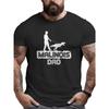 European Sizes Men'S Casual T-Shirt, Belgian Malinois Dog Rescue Lover Dad, Soft Crew Neck, Relaxed Shoulder Fit, Print Graphic