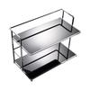 Premium Layered Acrylic Storage Rack for Cosmetics and Cups