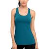 Charkleaks Womens Sports Tank Vest Sleeveless Workout Tank Top for Women Slim Fit Yoga Open Back Gym Muscle Yoga Cami