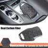 Honeycomb Real Carbon Fiber Console Mode Knob Trim Cover For C8 Corvette -25