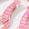 Pink Lobster Hair Clips Non-Slip Side Hair Clamp Acetate Crayfish Decorative Hairpin Women Girls Hair Accessories