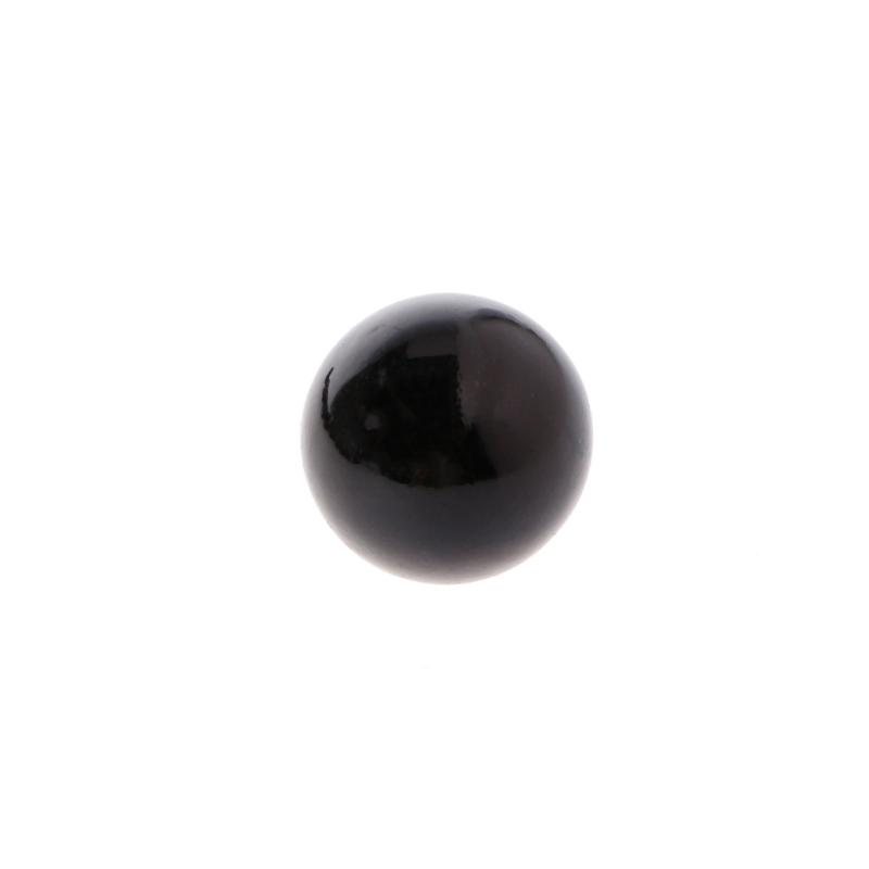 100 Stück Glasaugen 4 bis 14 mm Nadelfilz-Set, schwarze Bohnen, Puppen, Puppen, Basteln