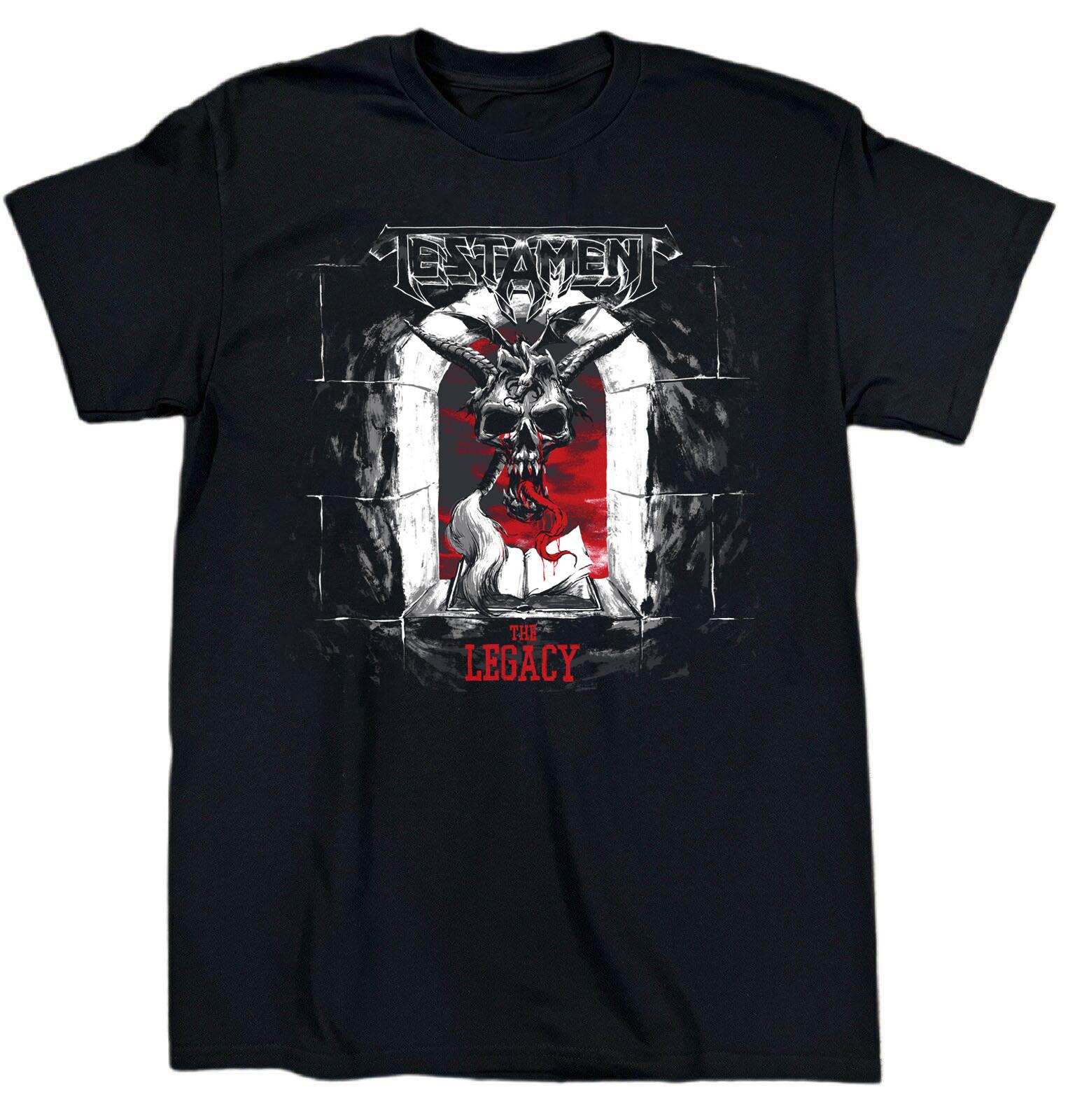 NEW Testament Band The Legacy Album Cotton Black S-5XL T Shirt TR752 S