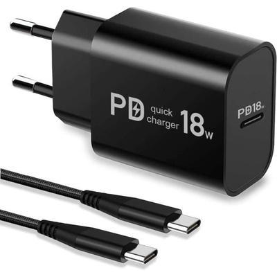 USB C Charger For Samsung S21 S20 Plus Ultra FE 5G S10 S10E S9 A41 A02S A12,Xiaomi Redmi Note 9 9T 10 8 Pro 9S,Mi 11 10T 10[459]