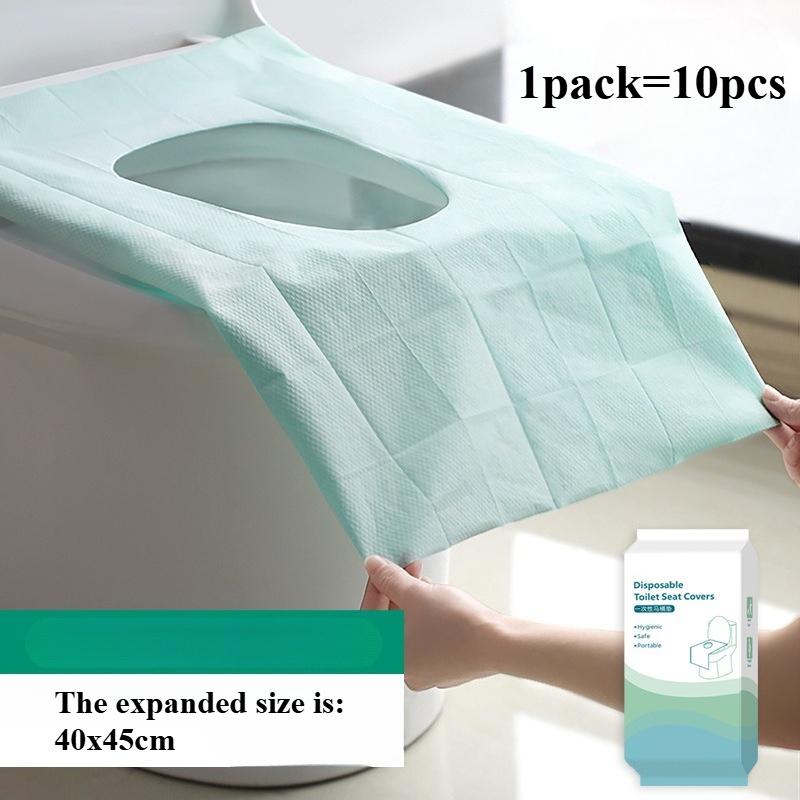 50/30/10PCS Portable Disposable Toilet Seat Paper Waterproof Soluble Water Covers Type Travel Camping Hotel Bathroom Accessories