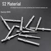 Extended Hexagonal S2 Steel Electric Screwdriver Bit with 5mm/6mm Shank