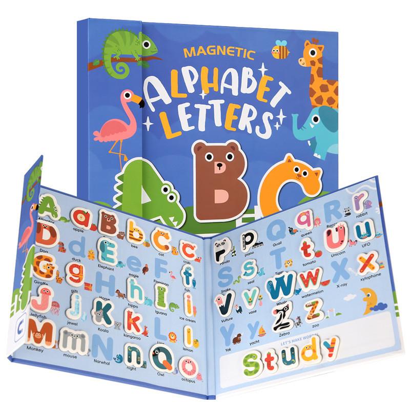 Wooden Animal Alphabet Recognition Cards Educational Toy For Learning Preschool