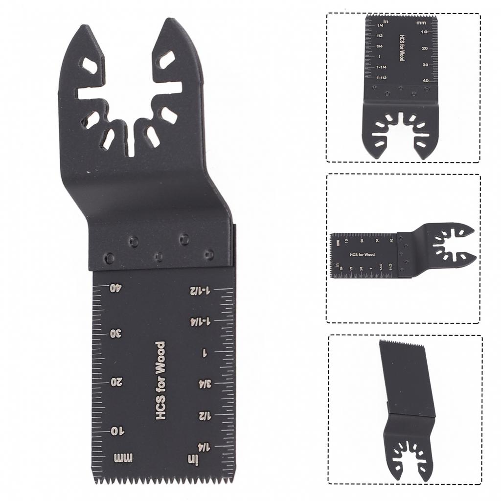 10/20/34mm Saw Blades 6PCS Black Cutting For Renovator For Wood Plastic