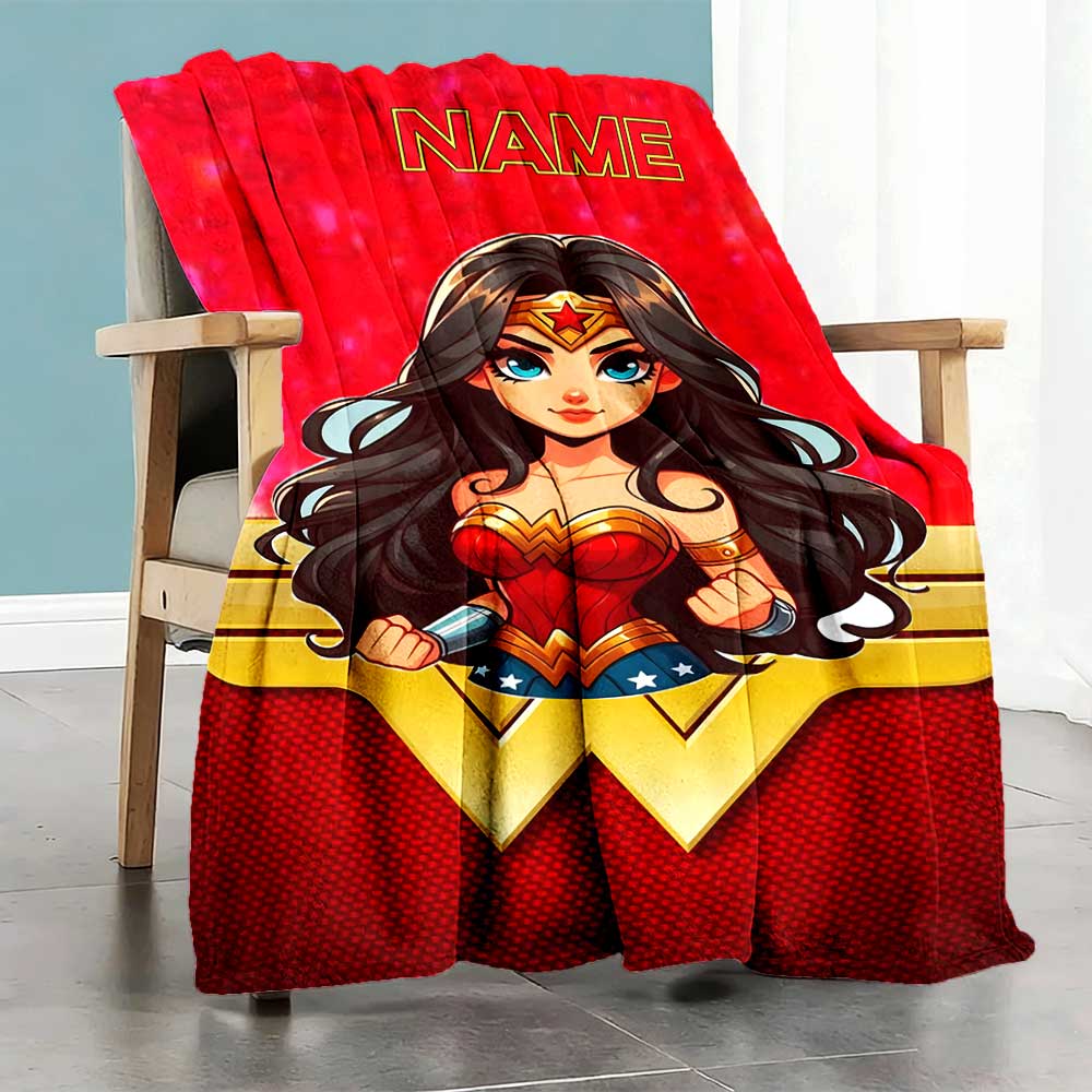 Warner Bros. Films (22) Personalized Text Blanket Cozy Personalized Blanket Comfortable Versatile for Couch Office Chair Seaside Nap for All Occasions