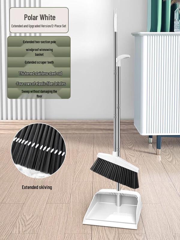 Набор резиновой щетки и совка