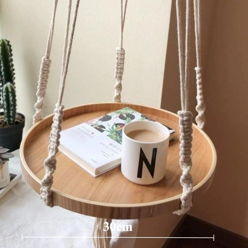 

Morden Flowerpot Stand Nordic Wooden Interior Plant Support Decorative Shelves Hanging Flower Shelf Living Room Accessories