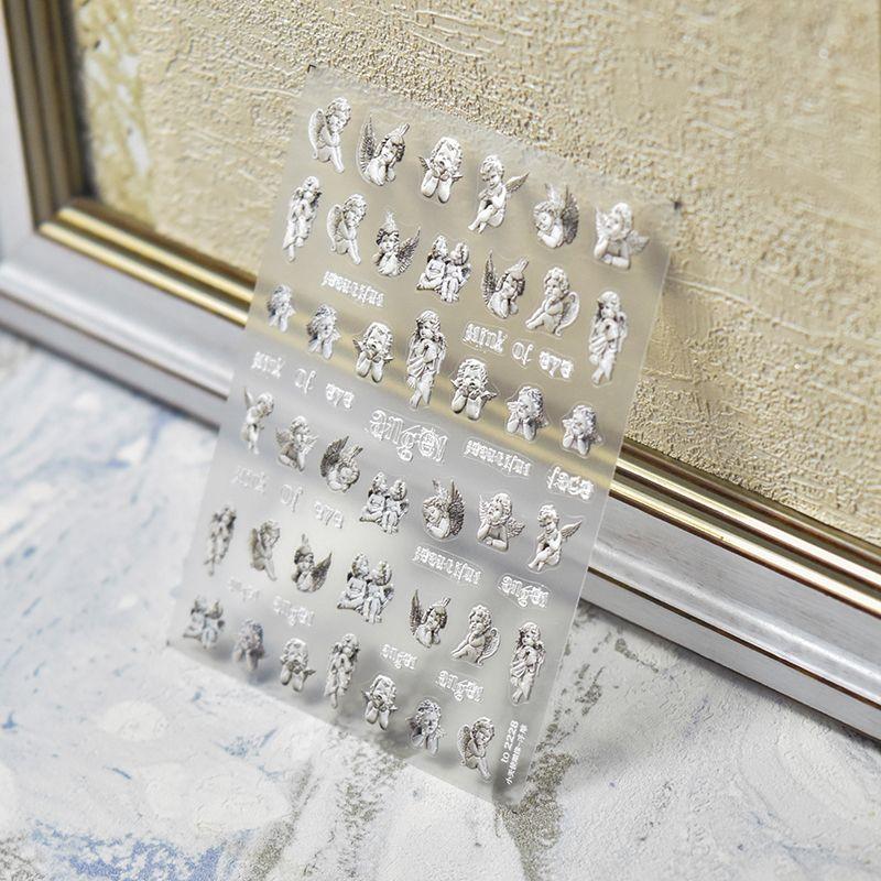 

Little Angel Statue Tomoni5d Retro Nail Art Sticker Little Angel Statue 2228