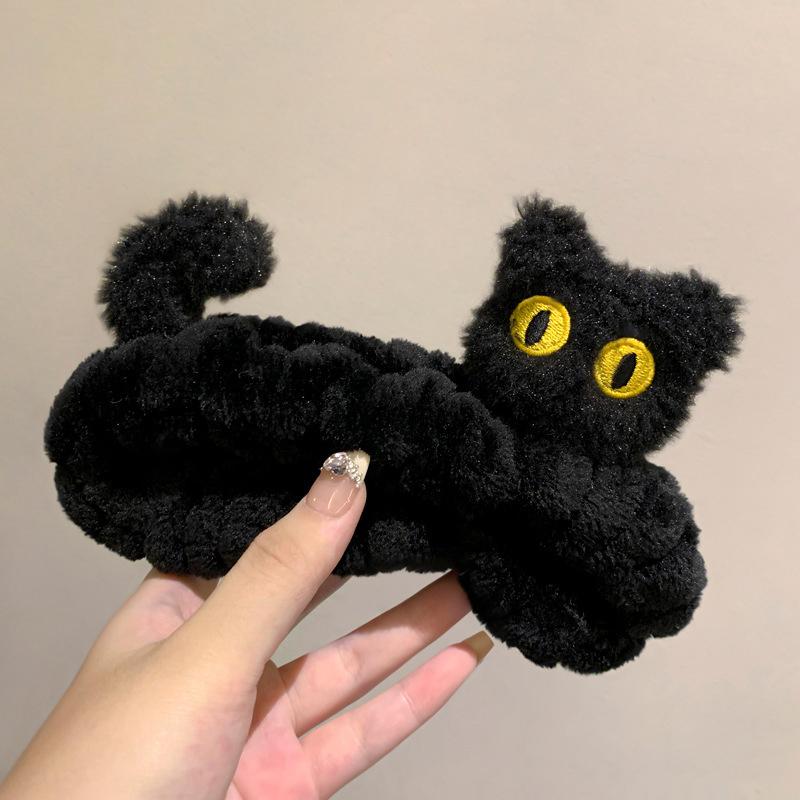 Cute Cartoon Elastic Head Bands  Makeup Wash Face Hairbands Soft Traceless Facial Headwear Kawaii Hair Accessories