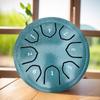 4.5 Inch 8 Notes Steel Tongue Drum with Drum Mallet Music Book Handpan Drum Rain Drum Instrument for Yoga Meditation Unique Gift