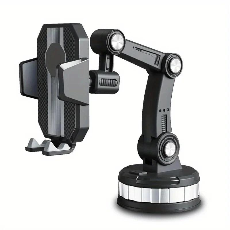 VIKEFON Car Phone Holder Stand Universal Dashboard Car Clip Mount GPS Bracket Sucker Mobile Phone Support In Car For All Phones