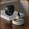 Plastic Car Air Outlet Fan Heat Dissipation Car Rear Seat Fan USB Cooling Fan  Summer