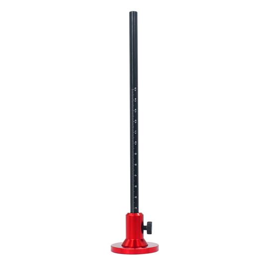 

Woodworking Scriber with Dual Scale Adjustable Mortise Marker Aluminum Alloy Wear-resistant Scriber for Precision Marking червоний