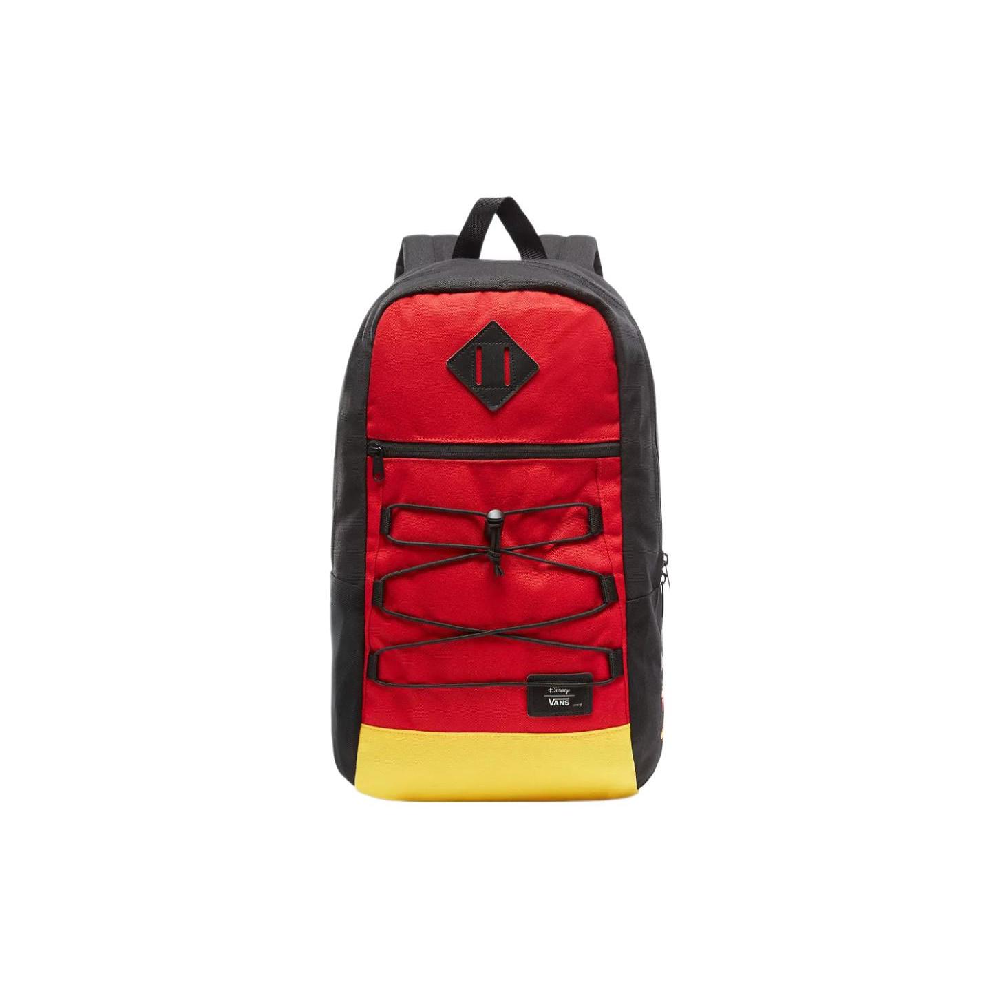

Новый рюкзак Vans Disney Collaboration из полиэстера, обычный, унисекс, черный, красный и желтый VN0A3HCBXHF 27.9*15.2*45.7CM