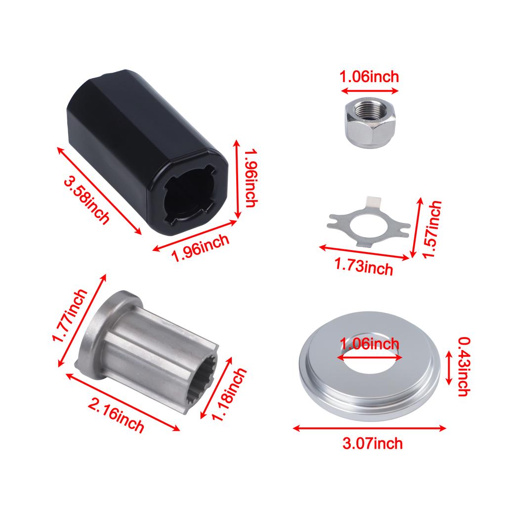 Zoals Geïllustreerd In De Figuur Buitenboordmotor Propeller Naaf Betrouwbare Prestaties Robuuste Materiaalconstructie Veelzijdige Toepassing