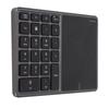 Wireless Numeric Keypad 2.4G 22 Keys   Lightweight Portable Type C ABS   Number Pad for Study Work