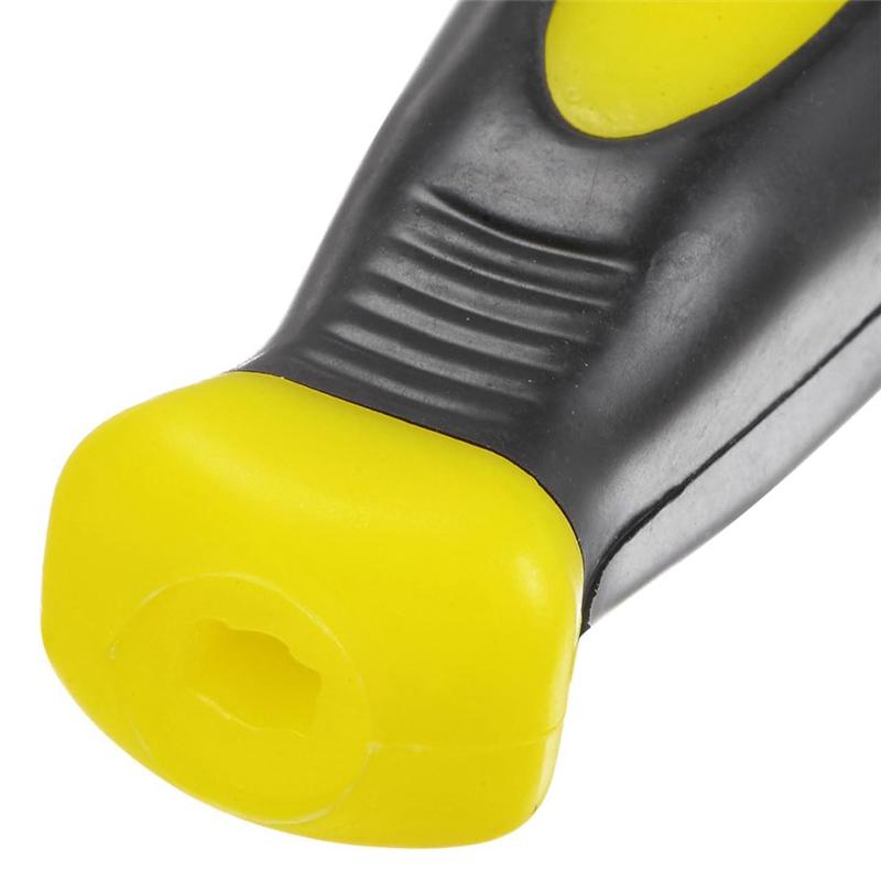 ABGR-5Pcs File Handle 4.25 Inch Round And Rectangular Hole Ergonomic Handles For Metal Files