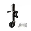 1500 Pounds Trailer Jack 6-inch Double Solid Guided Wheel Lift Trailer Legs Yacht Trailer RV Accessories with Bolt on Capacity