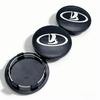 4pcs Black Silver Lada Logo Emblem Car Wheel Center Caps 69MM Clips 56MM Wheels Hub Dust Cap Rim Hubcaps Cover Car Accessories