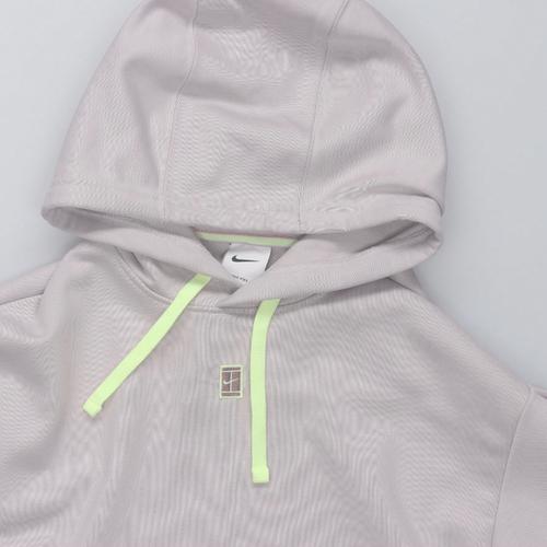 Nike Solid Color Hooded Drawstring Quick-dry Casual Sweatshirt for Men