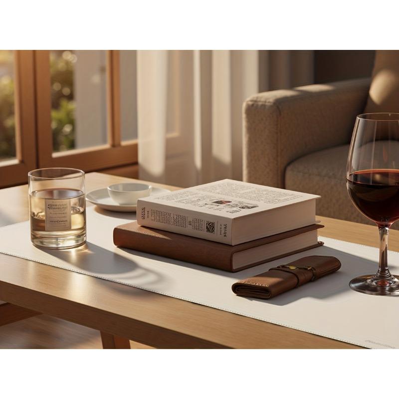 Imitation leather tabletop pad, writing pad