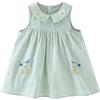 Minibala Baby Girl Cotton Sleeveless Romper Dress