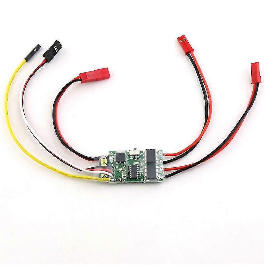 5A Brushed ESC For 2S/3S Lithium Batteries Differential Boats Tanks 35-16 To 1 25-26