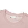 Fila Milano Series American Fashion Knit Short Sleeve T-Shirt Men Tops Nude-Pink F11M515102FPK