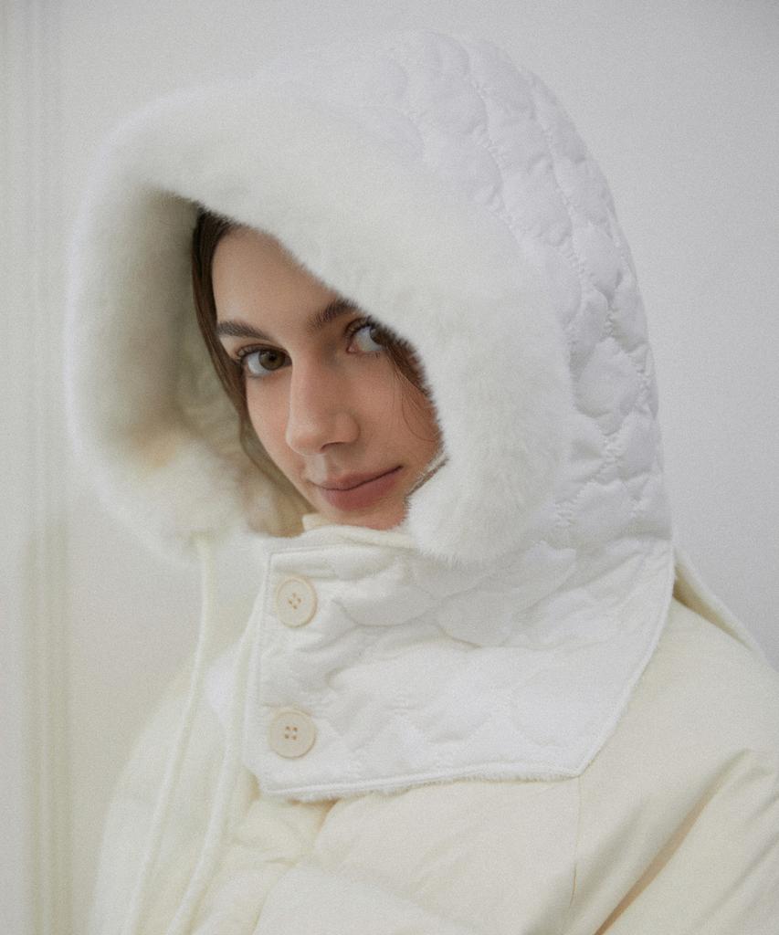 Tatiana Snowy Quilted Padded Balaclava Ba8142