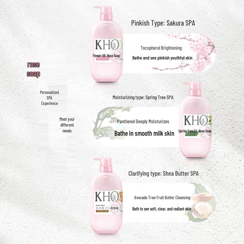 Walch KHO Rose Scented Shower Gel