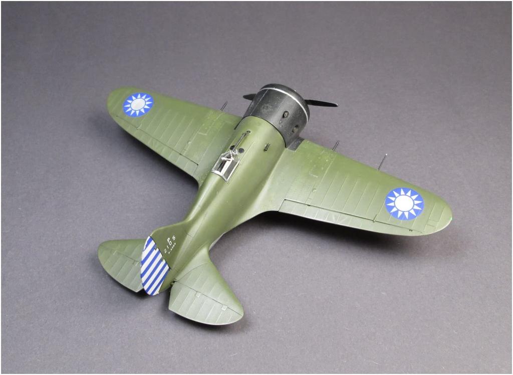 Clear Prop 1/72 Republic of China Air Force I-16 Type 5 Early Model Plastic Model CPU72024 Molded Color