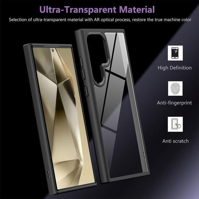 Coque de Protection - BOOLING - pour Samsung Galaxy S22 Ultra - Solide - Transparente - 2 Verres Trempés