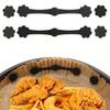 6 Air Fryer Magnets for Parchment Magnets Silicone Buckle Air Fryer Accessories for Securely Fixing Lock Wire Single Use