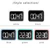 1PC Modern minimalist led Battery timer Student only Digital timer Kitchen Countdown Reminder (no battery)