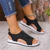 Plus Size Flat Flyknit Women's Sandals
