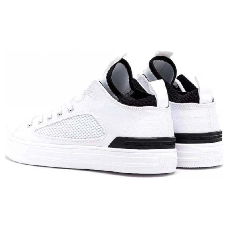 Converse CTAS Ultra Comfortable and Simple Non-Slip Shock Absorption Low-Top Board Shoes Unisex White & Black
